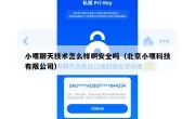 小嘿聊天技术怎么样啊安全吗（北京小嘿科技有限公司）