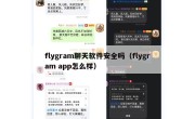 flygram聊天软件安全吗（flygram app怎么样）