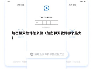 加密聊天软件怎么做（加密聊天软件哪个最火）