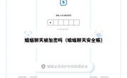 蝙蝠聊天被加密吗（蝙蝠聊天安全嘛）