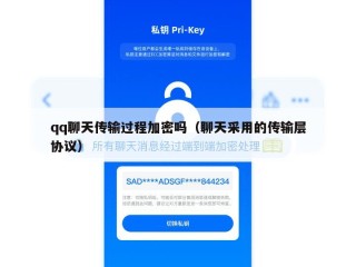 qq聊天传输过程加密吗（聊天采用的传输层协议）