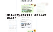 闲鱼未成年可以聊天嘛安全吗（闲鱼未成年不能买东西吗）