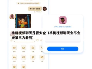 手机视频聊天是否安全（手机视频聊天会不会被第三方看到）