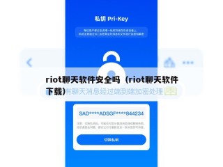 riot聊天软件安全吗（riot聊天软件下载）