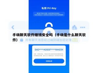 手嗨聊天软件赚钱安全吗（手嗨是什么聊天软件）