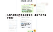 小淘气聊天软件怎么样安全吗（小淘气软件是干嘛的）