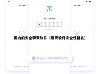 国内的安全聊天软件（聊天软件安全性排名）