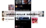 加密聊天的人叫什么人呢（加密聊天是什么）