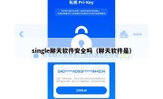 single聊天软件安全吗（聊天软件是）