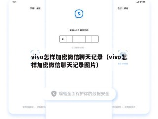 vivo怎样加密微信聊天记录（vivo怎样加密微信聊天记录图片）