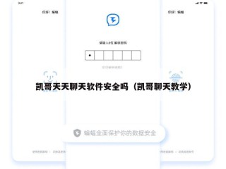 凯哥天天聊天软件安全吗（凯哥聊天教学）