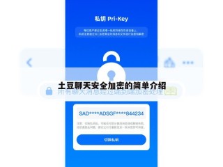 土豆聊天安全加密的简单介绍