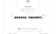电报自毁消息（电报自毁照片）