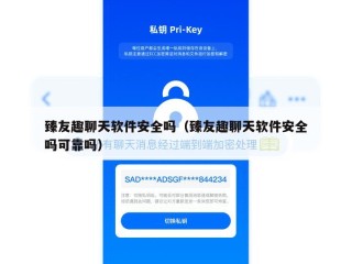 臻友趣聊天软件安全吗（臻友趣聊天软件安全吗可靠吗）