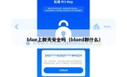 blue上聊天安全吗（blued聊什么）