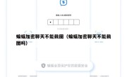 蝙蝠加密聊天不能截图（蝙蝠加密聊天不能截图吗）