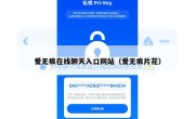 爱无痕在线聊天入口网站（爱无痕片花）