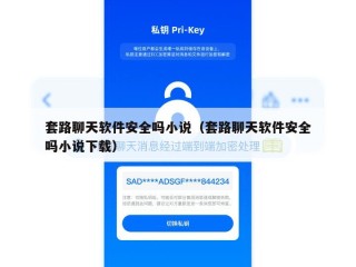 套路聊天软件安全吗小说（套路聊天软件安全吗小说下载）