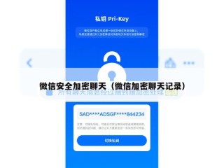 微信安全加密聊天（微信加密聊天记录）