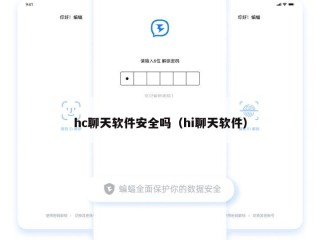 hc聊天软件安全吗（hi聊天软件）
