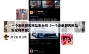一个无痕聊天网站安全吗（一个无痕聊天网站安全吗苹果）
