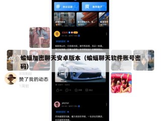 蝙蝠加密聊天安卓版本（蝙蝠聊天软件账号密码）