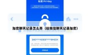 加密聊天记录怎么弄（给微信聊天记录加密）