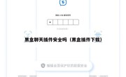 黑盒聊天插件安全吗（黑盒插件下载）