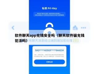 软件聊天app充钱安全吗（聊天软件骗充钱犯法吗）