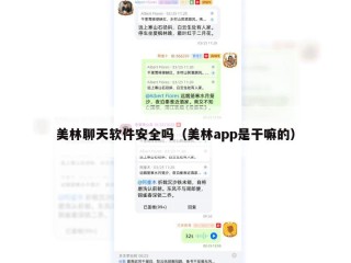 美林聊天软件安全吗（美林app是干嘛的）