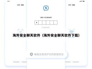 海外安全聊天软件（海外安全聊天软件下载）