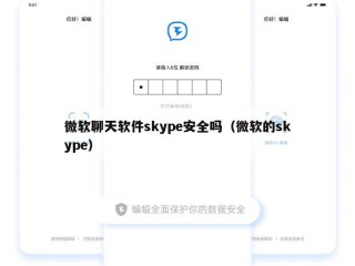 微软聊天软件skype安全吗（微软的skype）