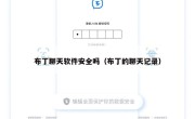 布丁聊天软件安全吗（布丁的聊天记录）