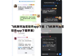 飞机聊天加密软件app下载（飞机聊天加密软件app下载苹果）