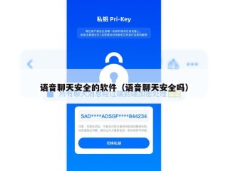 语音聊天安全的软件（语音聊天安全吗）