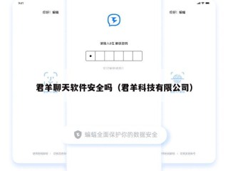 君羊聊天软件安全吗（君羊科技有限公司）
