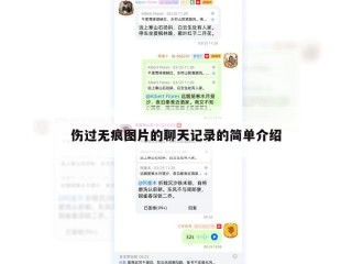 伤过无痕图片的聊天记录的简单介绍