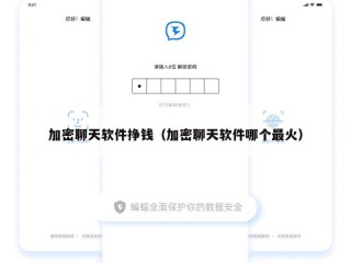 加密聊天软件挣钱（加密聊天软件哪个最火）