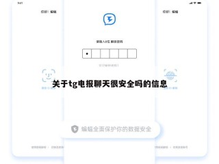 关于tg电报聊天很安全吗的信息