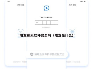 唯友聊天软件安全吗（唯友是什么）