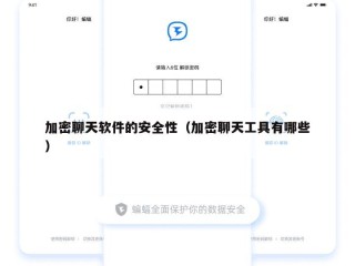 加密聊天软件的安全性（加密聊天工具有哪些）