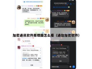 加密通讯软件原理图怎么看（通信加密软件）