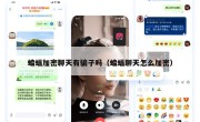 蝙蝠加密聊天有骗子吗（蝙蝠聊天怎么加密）