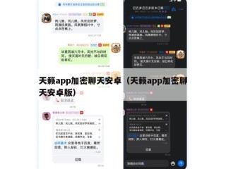 天籁app加密聊天安卓（天籁app加密聊天安卓版）