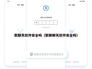 默聊天软件安全吗（默聊聊天软件安全吗）