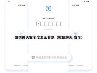 微信聊天安全度怎么看到（微信聊天 安全）