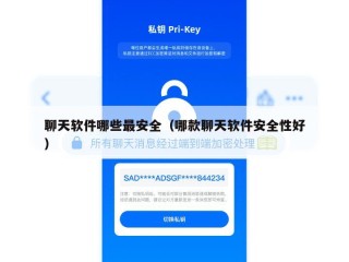 聊天软件哪些最安全（哪款聊天软件安全性好）