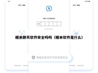 糯米聊天软件安全吗吗（糯米软件是什么）