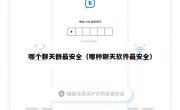 哪个聊天群最安全（哪种聊天软件最安全）