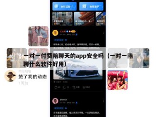 一对一付费陪聊天的app安全吗（一对一陪聊什么软件好用）